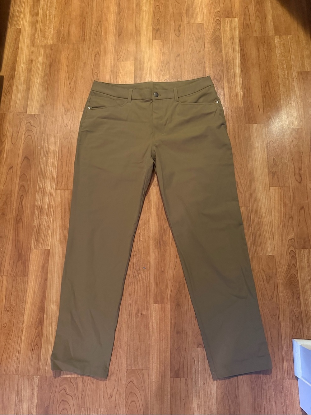 lululemon athletica men’s ABC Classic-Fit 5Pkt Pant 32L*Warpstreme ARTF 34